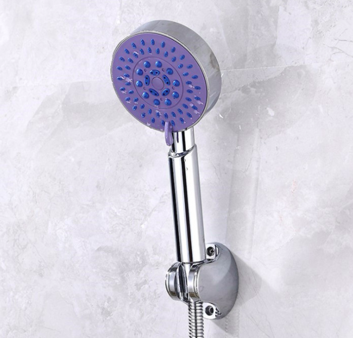 high pressure with holder stainless steel water saving hand shower head